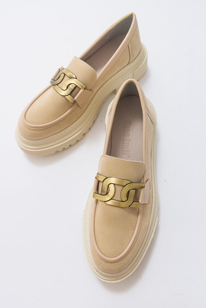 kadin-kalin-taban-loafer-BEJ BEJ SUET-MAR223805-0042933_0
